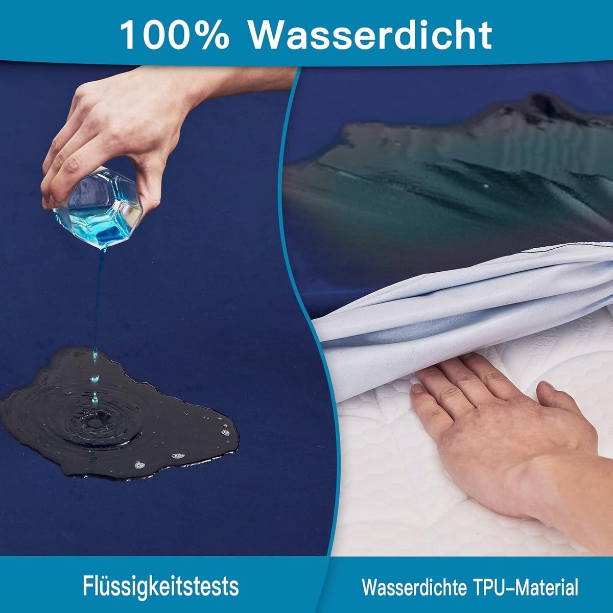 Waterdichte matrasbeschermer 180 x 200 - Hoeslakens kopen