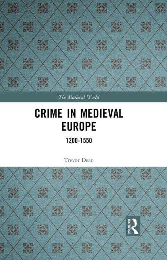 Crime in Medieval Europe - cover