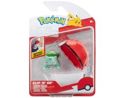 Pokémon - Clip 'N' Go Bulbasaur with Poke Ball