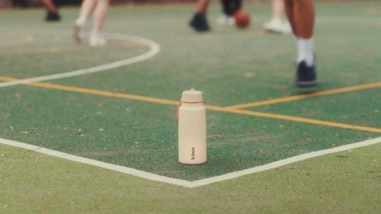 b.box Drinkfles en Waterfles met Fliptop 1 Liter | Drielaags Isolerend Roestvrij Staal | Houdt Drankjes tot 46 uur Koud | 1 l