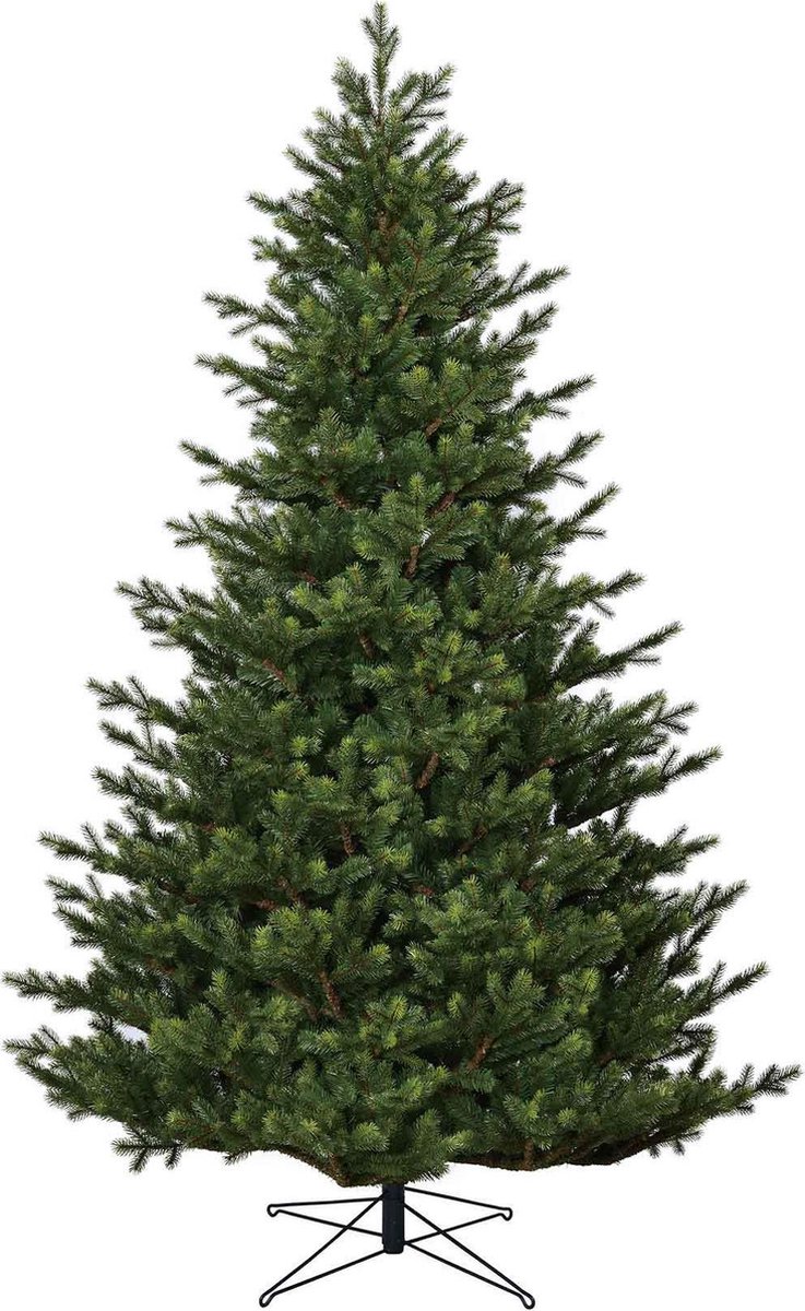 Black Box kunstkerstboom dunville pine maat in cm: 155 x 109 groen - GROEN