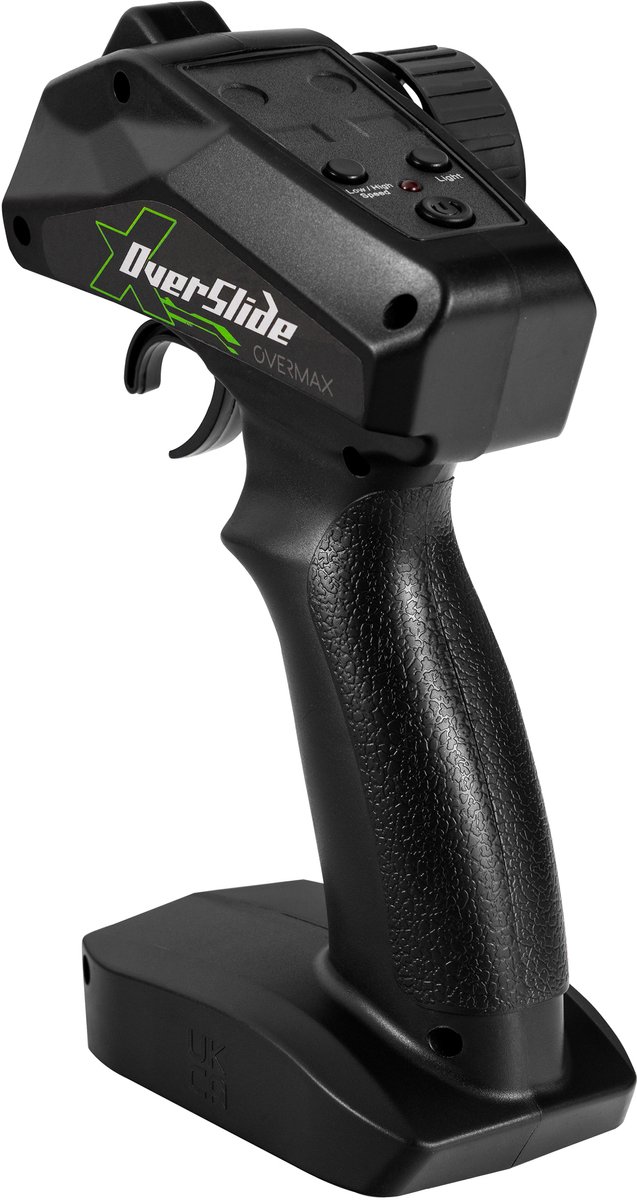 Overmax X-Overslide – Bestuurbare Auto 2in1: DRIFT & Race – 20 km/h – 2 Snelheidsstanden – 2 Batterijen – 40min Speeltijd – 2 Carrosserieën – 2 Wielensets – LED Onderverlichting – Obstakelset – Gecodeerde Besturing – RC Auto — afbeelding 11