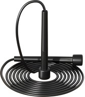 1 stuk - fitness springtouw - verstelbaar springtouw voor mannen en vrouwen - 2.8 meter lang - geweldig voor het ontwikkelen van coördinatie en uithoudingsvermogen - zwart