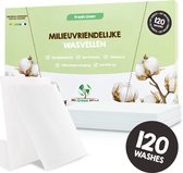 Milieuvriendelijke Wasstrips 120 Wasbeurten Fresh Linen Wasmiddeldoekjes Wasvellen Wasmiddel Voordeelverpakking incl. wasverzachter wasdoekje
