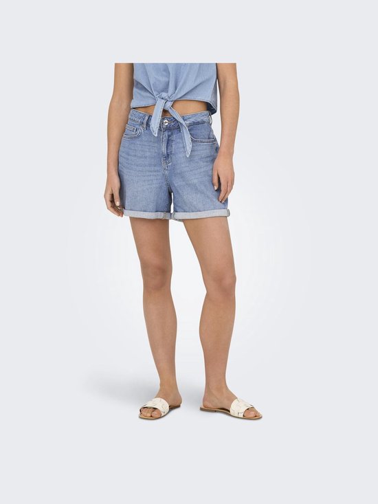 ONLY ONLJOSEPHINESTRETCH SHORTS DNM AZG NOOS Dames Jeans - Maat S