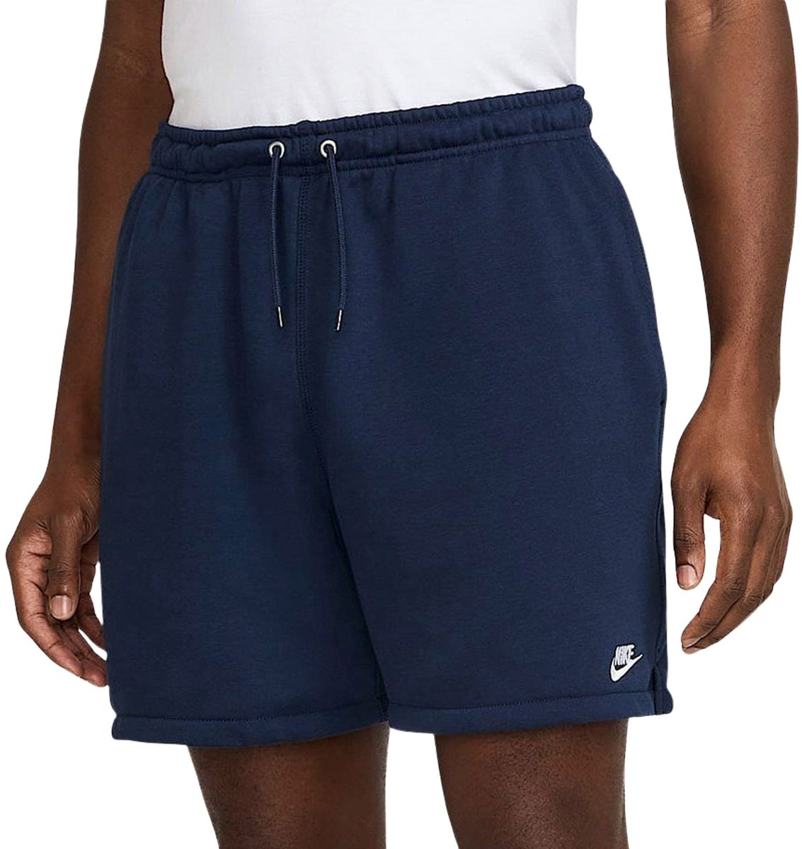 Nike Club Flow Sweatshort Heren Blauw