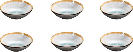 Médard de Noblat - Shadow Aqua - Petit bol 12 cm - 6 pièces
