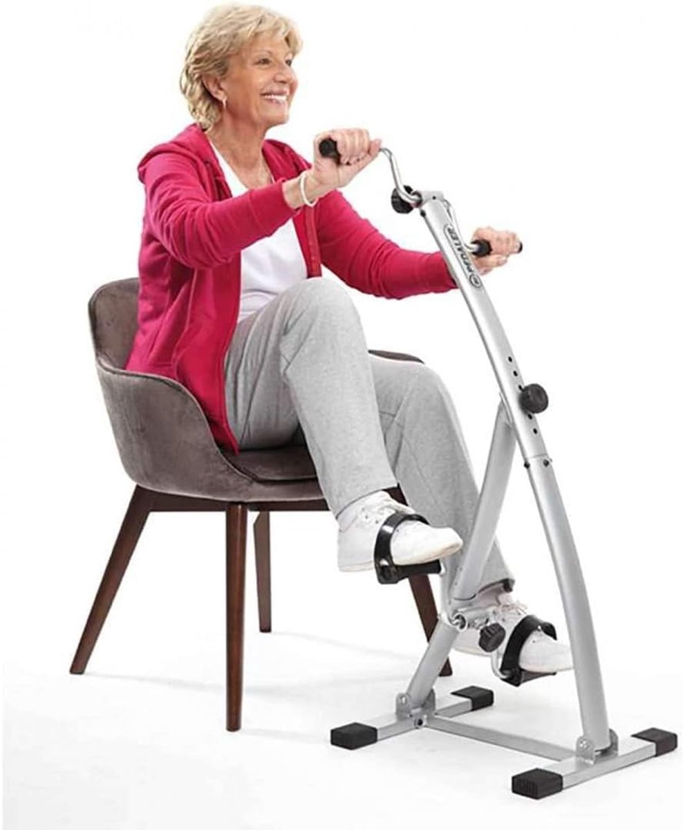 Inklapbaar bi-pedaal fitnessapparaat voor armen en benen - Inklapbaar - €170,73