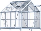 Gardebruk Tuinkas – Aluminium 4.8m² incl Dakraam 250x190cm – Met Fundament