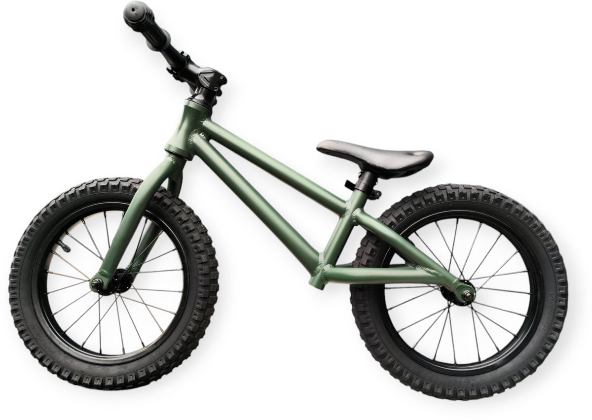 Jobber Toys Loopfiets 3 jaar - Fatbike Loopfietsen Dikke Banden 14inch — afbeelding 3