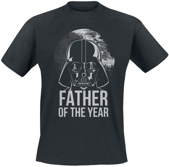 Star Wars Darth Vader - Father Of The Year Heren T-shirt - zwart - L