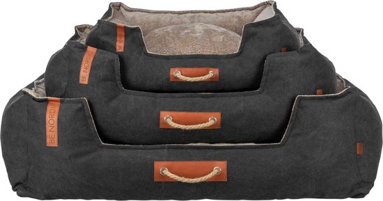 Trixie Be Nordic - Hondenmand Fohr - Zwart Zand - 60X50 cm