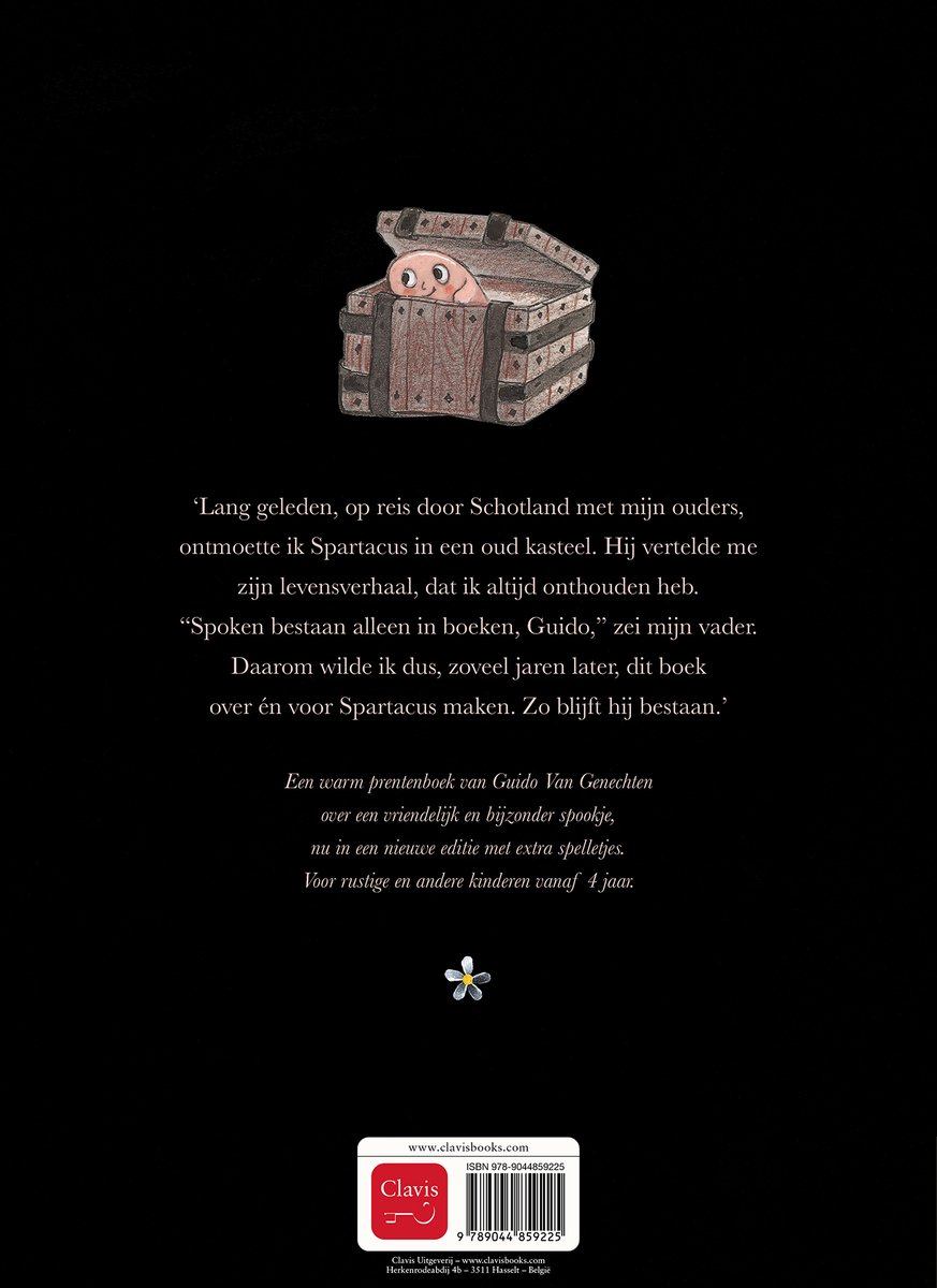 Spookje Spartacus - back cover