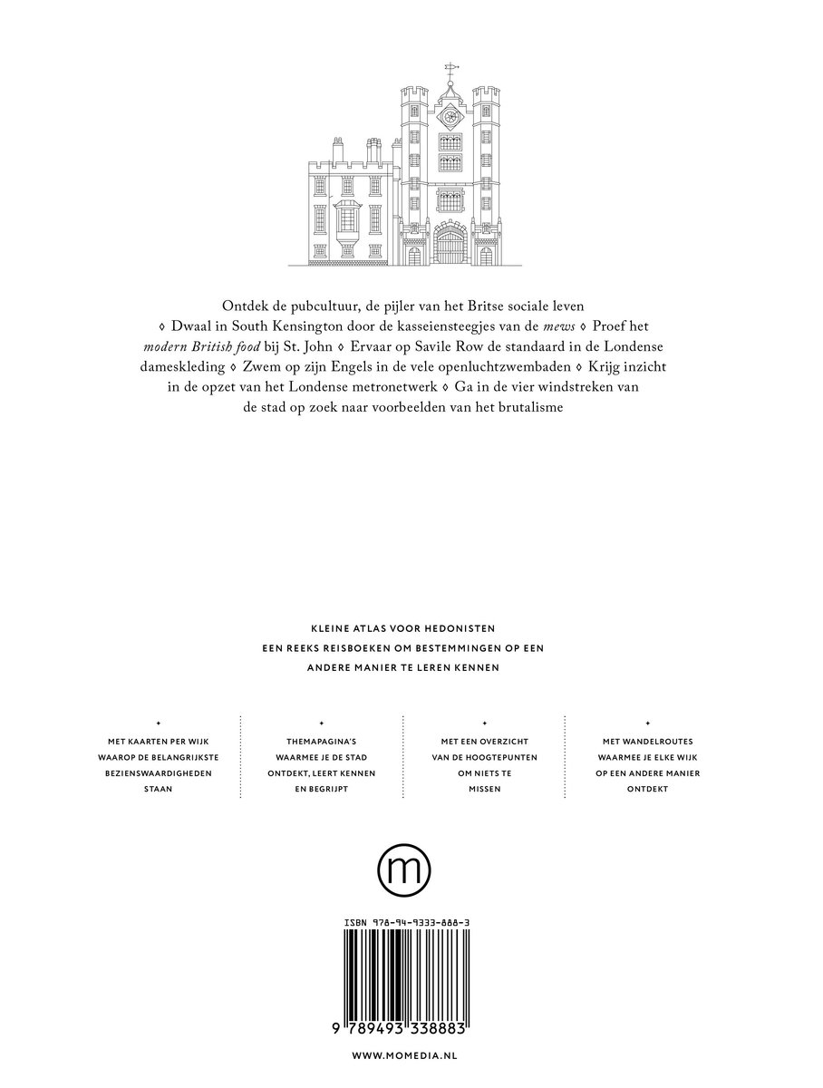 Kleine atlas voor hedonisten - Londen - back cover