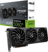 Bol.com ASUS PRIME NVIDIA GeForce RTX 5060 Ti - 8GB - GDDR7 - PCIe 5.0 - 1x HDMI 2.1b - 3x DisplayPort 2.1a aanbieding