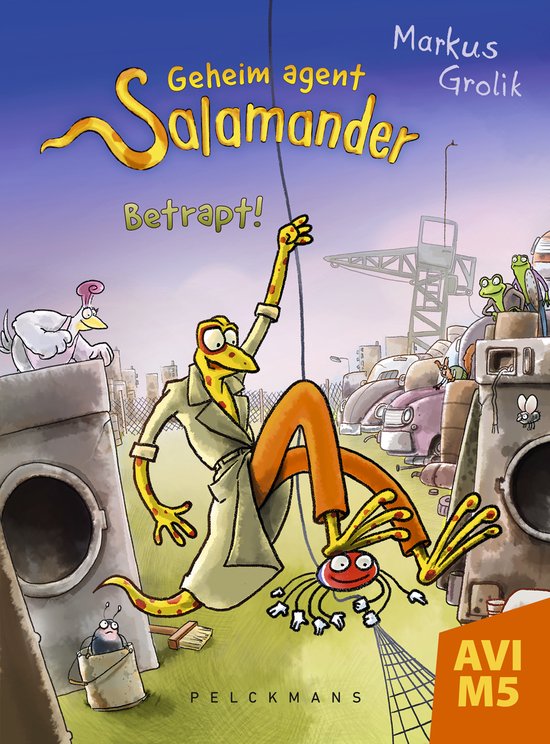 Geheim agent Salamander - Betrapt! - cover