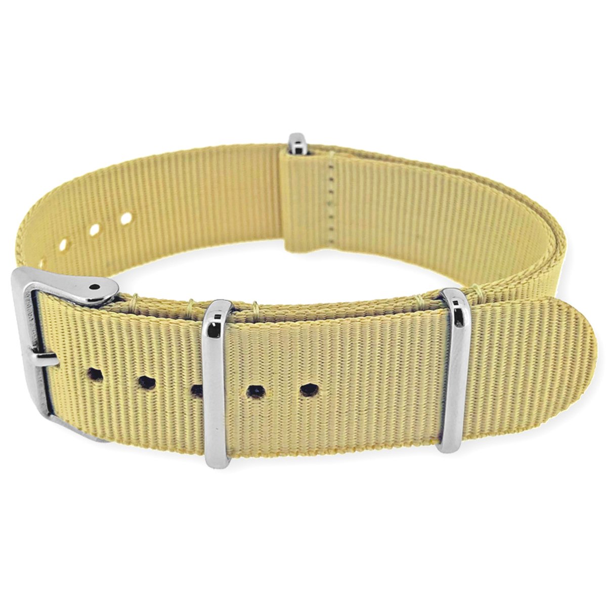 NATO Horlogeband G10 Military Nylon Strap - Original NATOS.com® - Woestijnzand 20mm