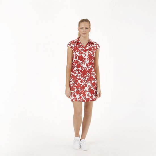 Func Factory dames Top Alice red flowers maat 42 van Func Factory — afbeelding 3