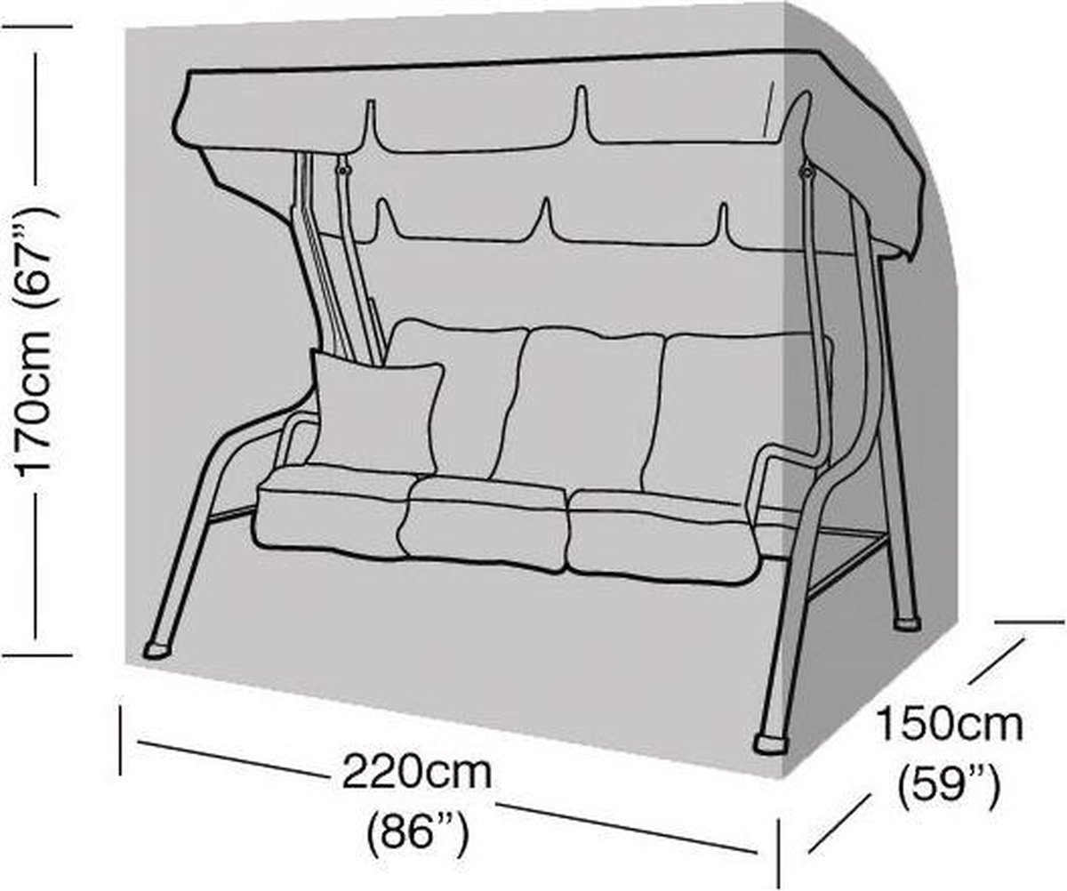 3 Seater Swing Seat Cover