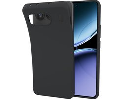 Cazy hoesje geschikt voor OnePlus Nord 4 Hoesje Siliconen - Flexibele Case - Zwart