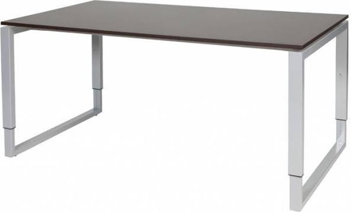 Verstelbaar Bureau - Domino Plus 160x90 logan - alu frame
