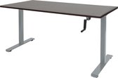 Zit Sta bureau - Slinger 180x80 logan - alu frame