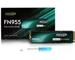 2TB NVMe SSD M.2 2280 PCIe Gen4 - Tot 7350 MB/s Gaming SSD met HMB en SLC-cache, Compatibel met PS5, Laptops en Desktops
