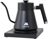 Bol.com SafeTech - Waterkoker met temperatuurregeling - Gooseneck - Warmhoud functie - 1L aanbieding
