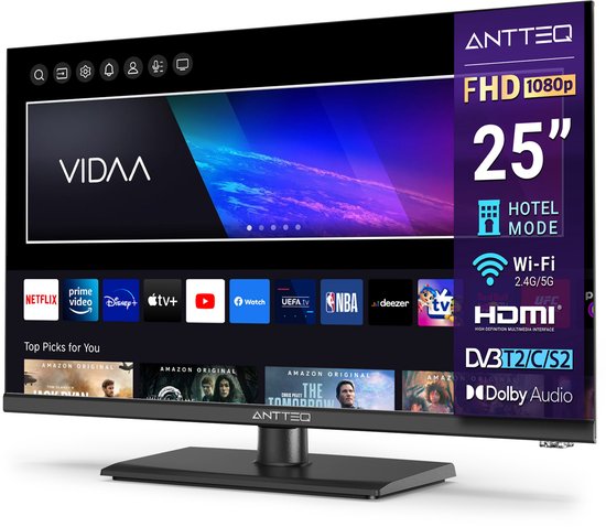 ANTTEQ V25-AF3.Q1 - 25 inch smart TV