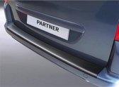 RGM ABS Achterbumper beschermlijst passend voor Peugeot Partner 2008- (voor gespoten bumpers) Zwart