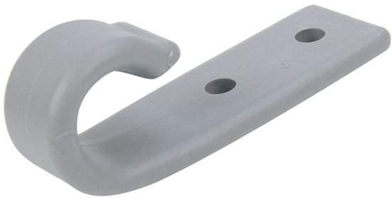 Crochet de corde en plastique 66x20mm