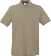 Fruit of the Loom Premium Polo Shirt Khaki XL