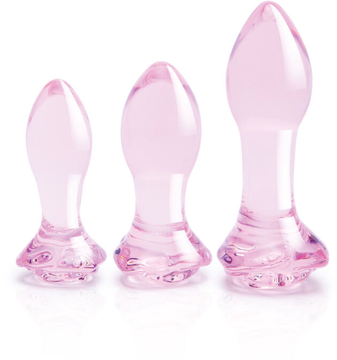 Goedkoopste Anale Plug Dream Toys Glaze Roze 3 Onderdelen