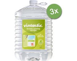 3x Vintastic Groene aanslag reiniger 5 liter (ACTIE)