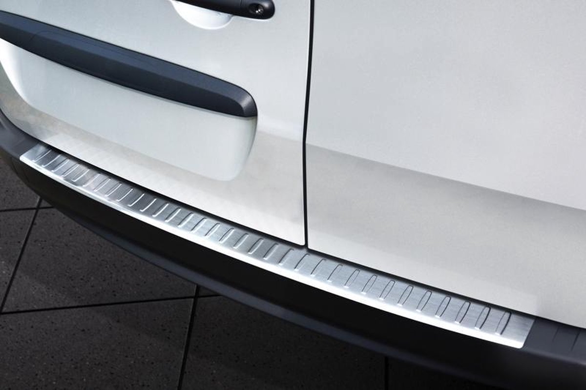 Avisa RVS Achterbumperprotector passend voor Mercedes Citan 2012- 'Ribs'