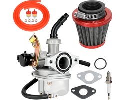 Geschikt voor PZ19 Carburateur Carb Kabel Choke voor TaoTao Baja Kazuma Loncin Sunl Peace Sports Kayo Fox SSR Lazer 6 Kandi 50 70 90 110 125cc Chinese 4 Wheeler ATV Quad Pit Dirt Bike Go Kart Cart Bromfiets Onderdelen