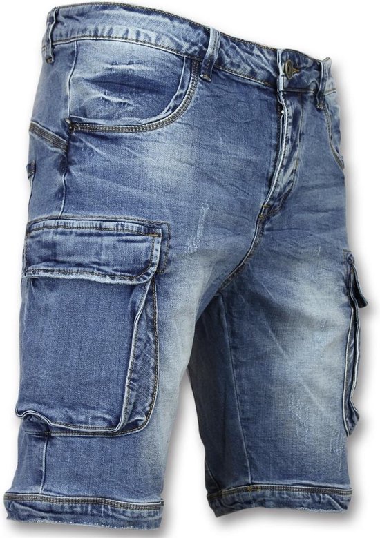 Korte Spijkerbroek Mannen - Shorts Heren Spijker -950 / J-981 - Blauw | bol