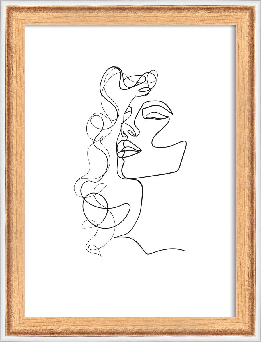 Walther Silhouette - Houten lijst - Fotoformaat 13x18 cm - Beuken