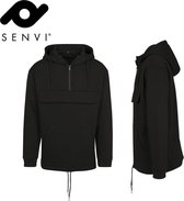Senvi Sweat Pullover Hoodie - Kleur Zwart - Maat L
