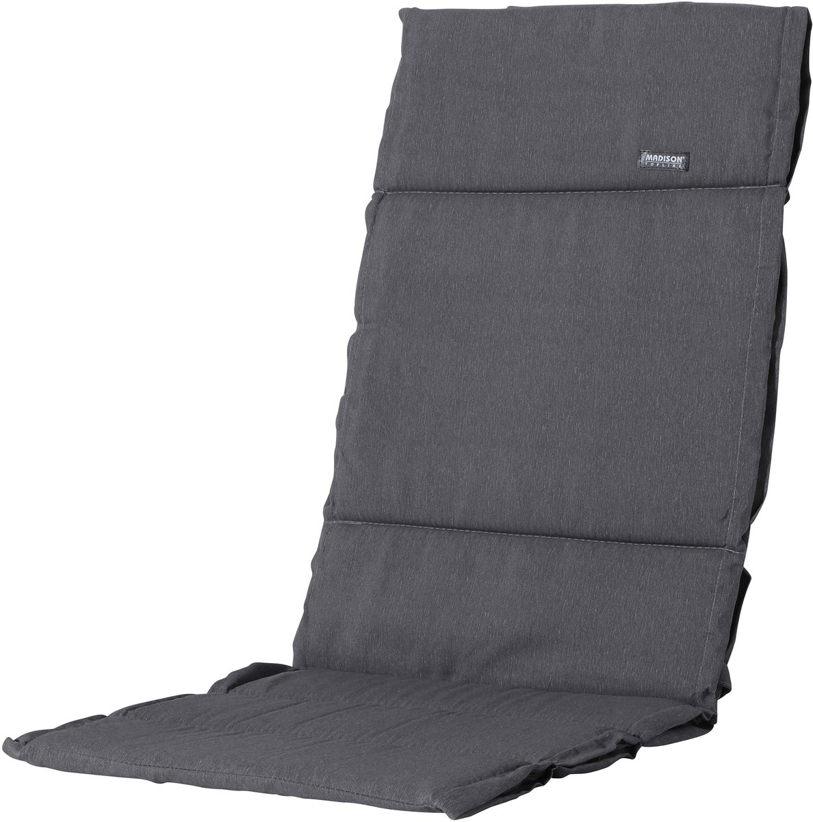 Kussen fiber de luxe ca.125x50cm Panama grey 2 stuks