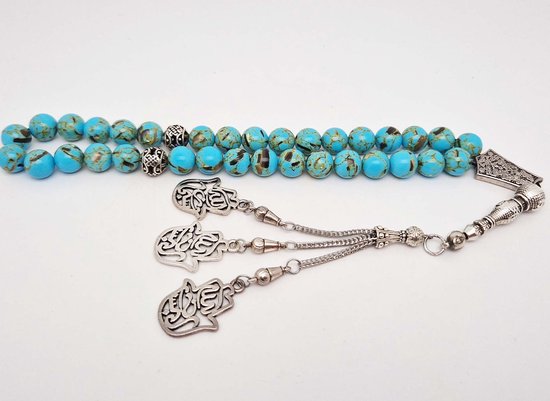 Handgemaakte Tasbih van Natuursteen