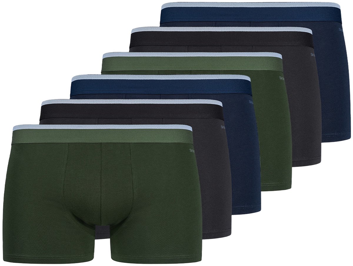 Skiny Heren retro short / pant 6 pack Basic