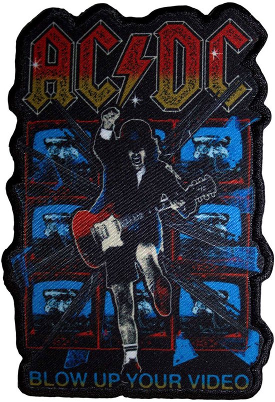 AC/DC - Blow Up Your Video Patch - Zwart/Multicolours | bol