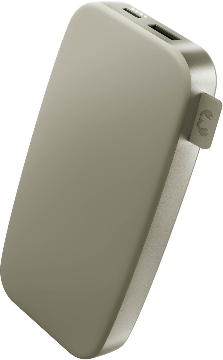 Fresh 'n Rebel - Powerbank 12000 mAh USB-C - Ultra Fast Charging & 20W PD - Dried Green - Groen