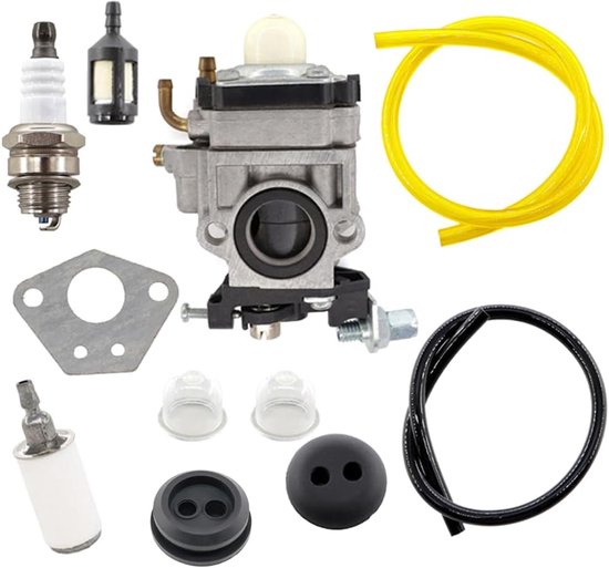 SET CARBURATEUR DÉBROUSSAILLEUSE pour Florabest FBS 43 A1 FBK 4 B2 4in1 Parkside £15.16