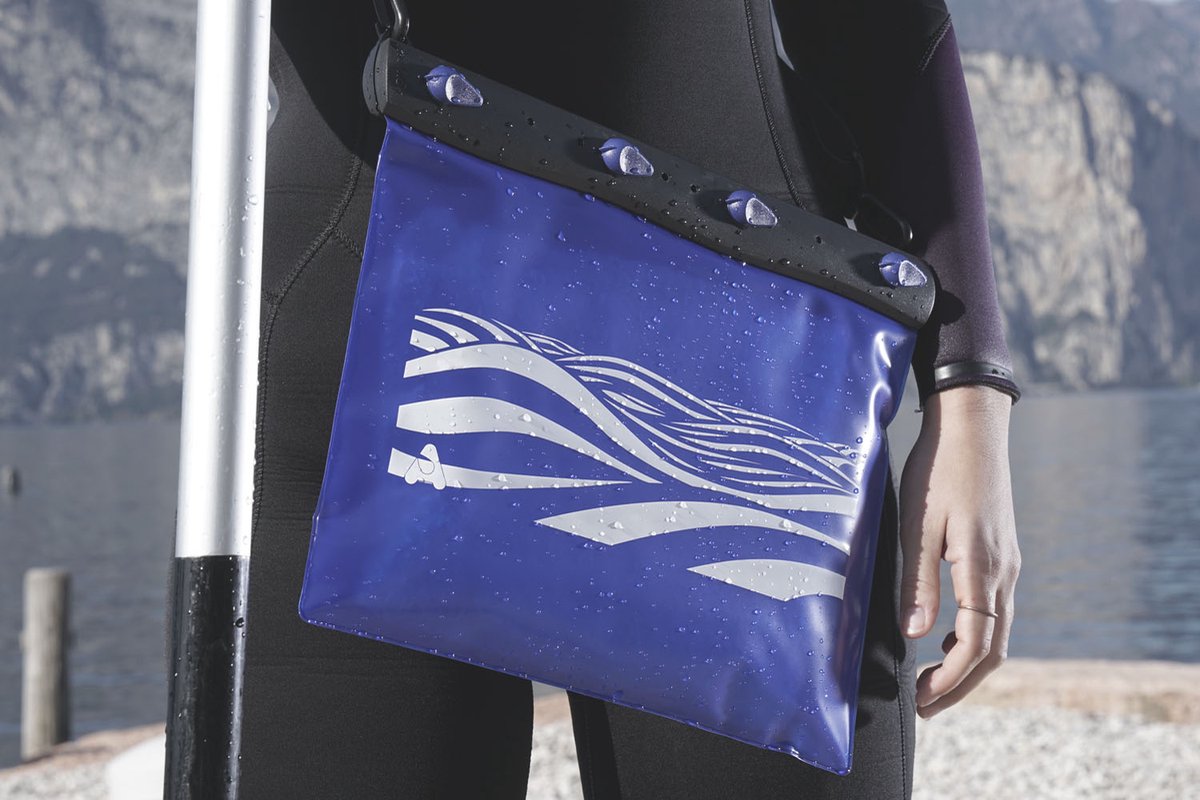 Aquapac Waterdichte schoudertas - wave blauw