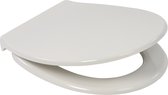 Plieger Royal Toiletbril - Universele vorm WC Bril - Duroplast - Wit - Met Deksel - RVS Bevestiging - Met softclose