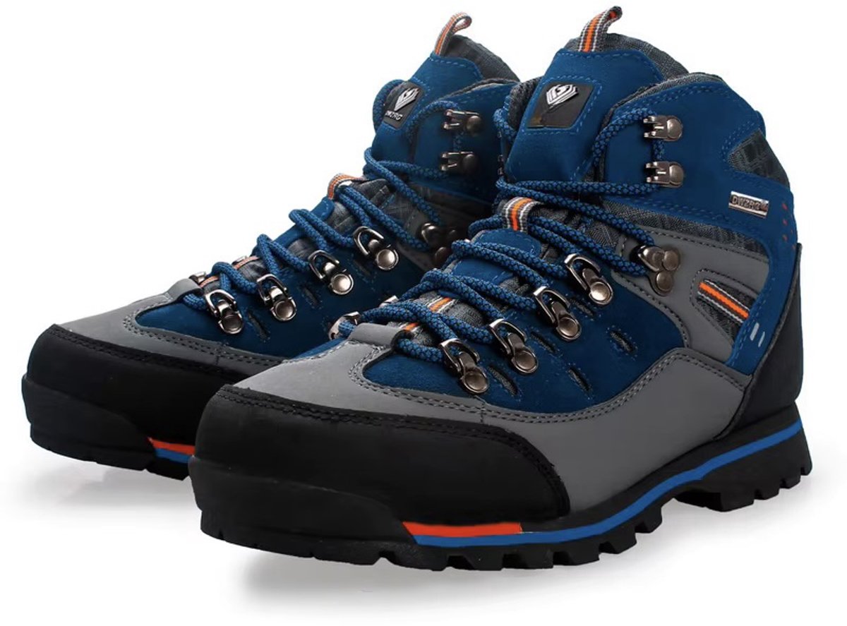 Wandelschoenen Hiking schoenen Berg schoenen Hoogmodel Wandelschoenen heren Blauw