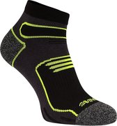 Avento Sport Ankle Socks Hommes - Lot de 2 - Noir / Jaune Fluo - 35-38