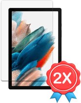 Screenprotector Glas - Tempered Glass Screen Protector Geschikt voor: Samsung Galaxy Tab A8 (2021/2022) - 10.5 Inch (SM-X200/X205/X207) - 2x